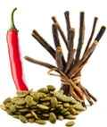 Licorice Root, Pumpkin Seed Extract, and Cayenne Pepper SupraNail Ingredient